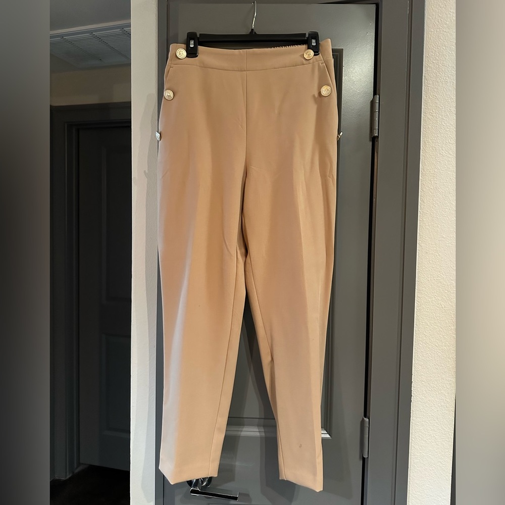 Zara brown trousers size M NWT